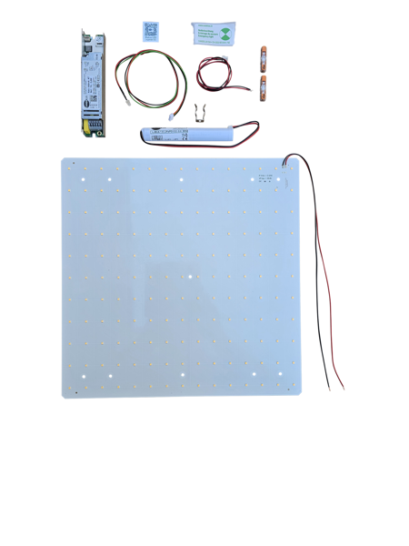 Lösung massgeschneidert NLS PE+T LED-CLX 360 Square Star-165 LED 4000K Materialsatz T5 Circline Retrofit