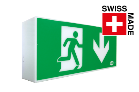 Luminaire d‘évacuation CF LED 42 PE+T