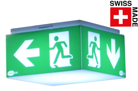 Luminaire de secours CFQ 320/160 LED 25 6000 PE+T 3PIC