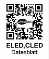 Etikette ET-QR ELED CLED Datenblatt