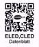 Etikette ET-QR ELED CLED Datenblatt
