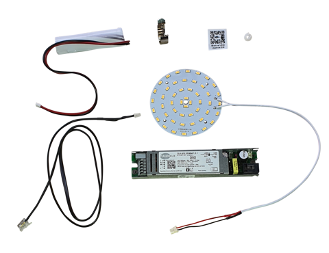 Lösung massgeschneidert LED-CLX round Star-49LED PE+T Notlichtset ersetzt durch 700 005 113