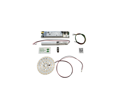 Solution NLS Downlight von FL auf LED-CLX Notlichtset 86 Round Star-42 LED DualColor 3000K,4000K PE+T  BMSG