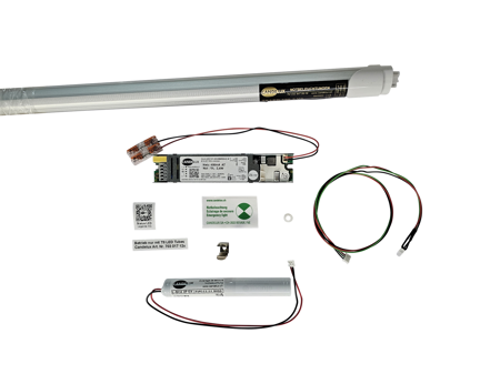 T8 FL Notlicht  Röhrenleuchte auf LED umbauen RFE LED 120 oD PE+T 3 V3 Materialsatz, Chassis bauseits