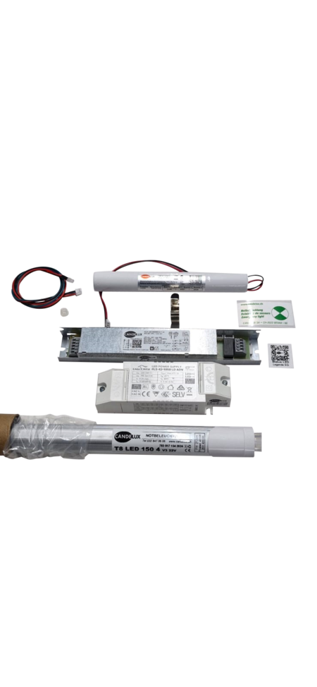 T8 FL Notlicht  Röhrenleuchte auf LED umbauen RFE LED 150 D PE+T 4 V4 22V 24W Materialsatz, Chassis bauseits (V4 22V)